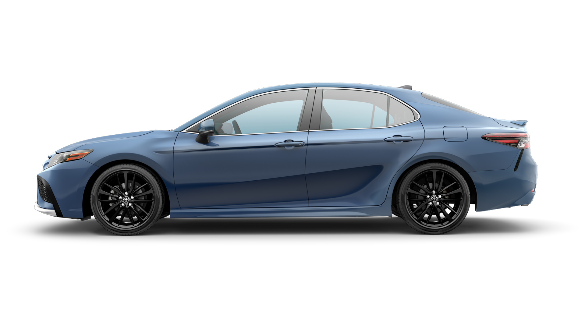 2024 Toyota Camry in Cavalry Blue.