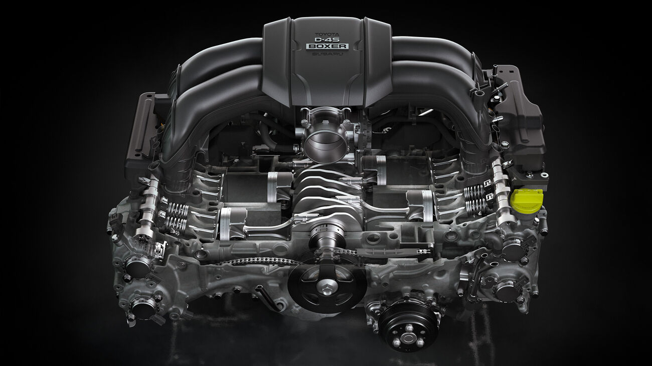 Toyota GR86&rsquo;s 2.4L 4-Cylinder Boxer Engine capable of 228 horsepower and 184 lb.ft of torque.