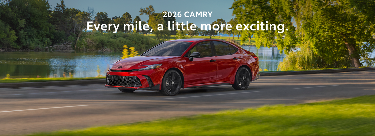 Discover the 2026 Camry.