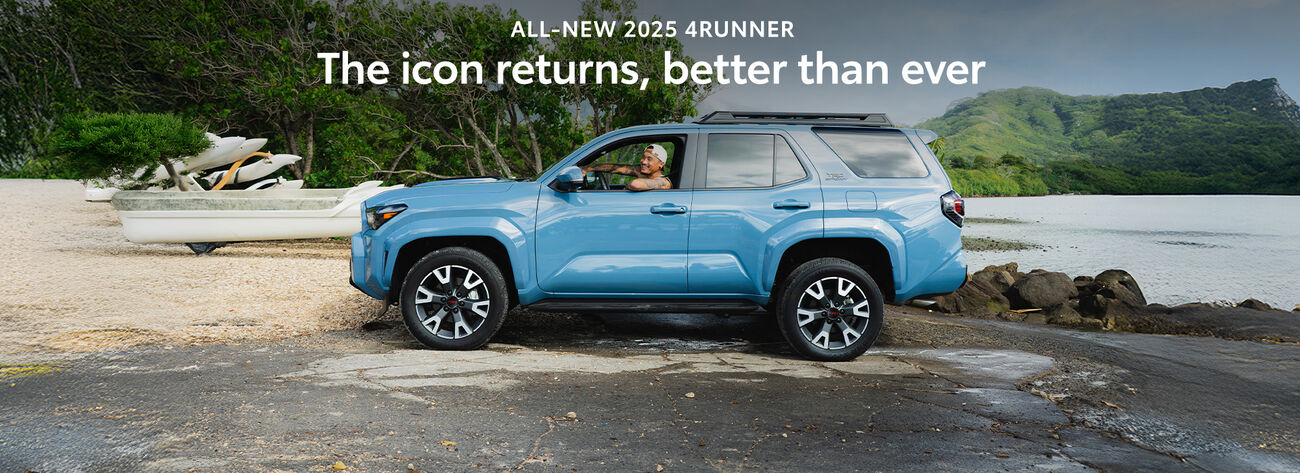 A local legend returns. Explore the all-new 2025 4Runner.