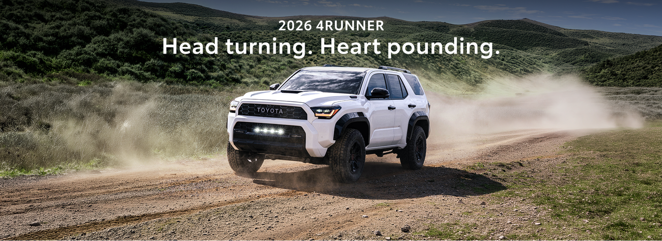The 2026 4Runner is here. Head turning, heart pounding.