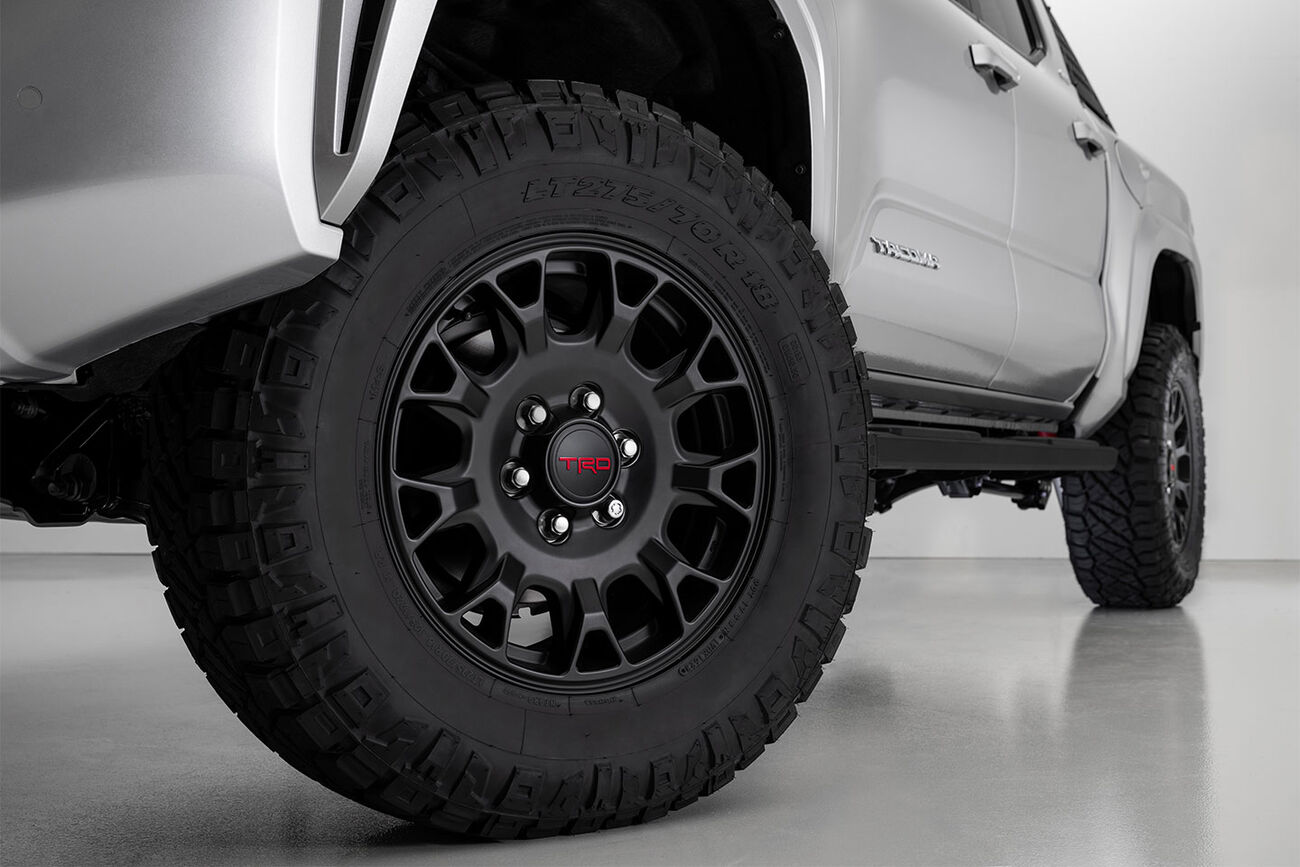 Genuine TRD 17-Inch Cast Matte Black Pro Wheel