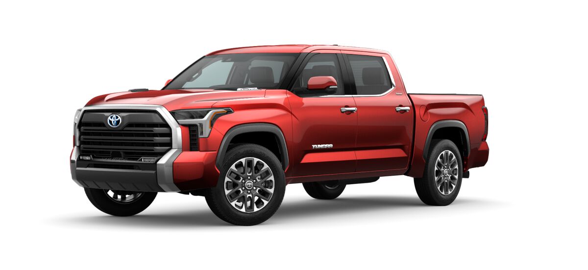 2022 Tundra Hybrid Limited in Supersonic Red