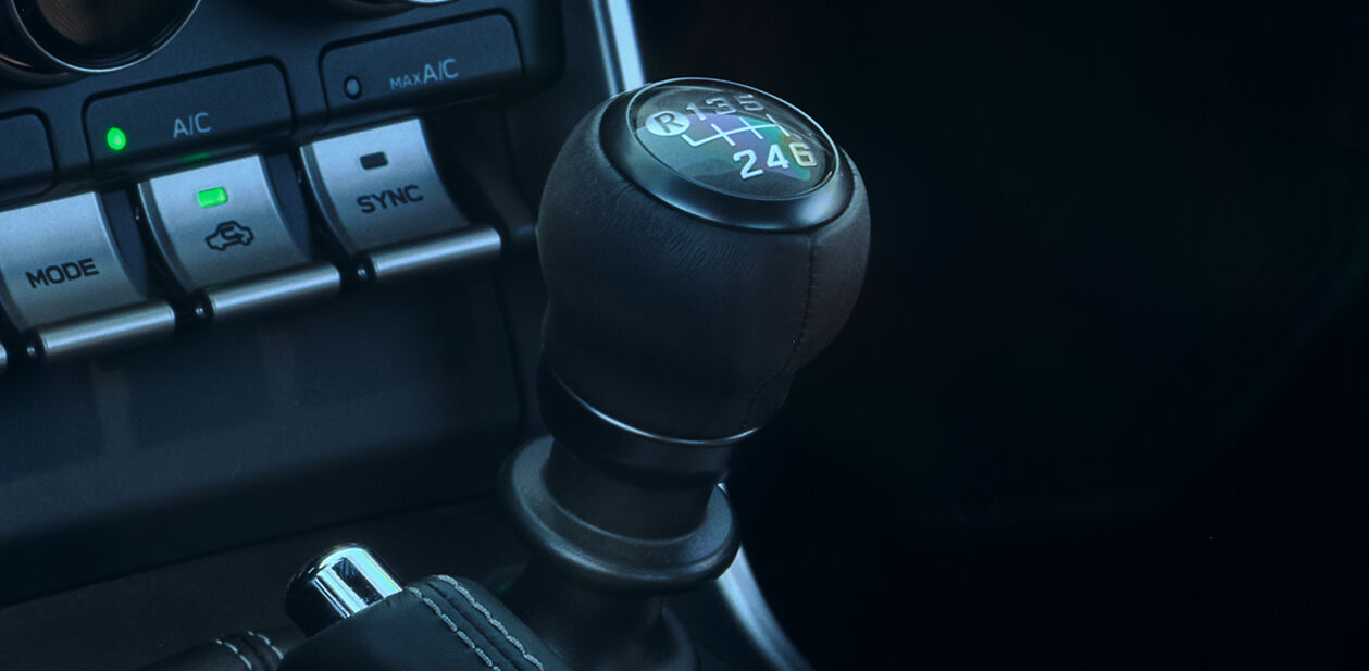 The Toyota GR86&rsquo;s manual transmission allows drivers to experience a pure driving experience.