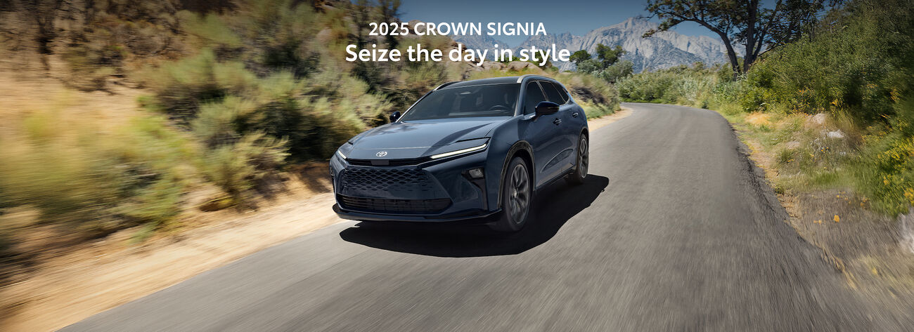 The all-new Crown Signia is now available
