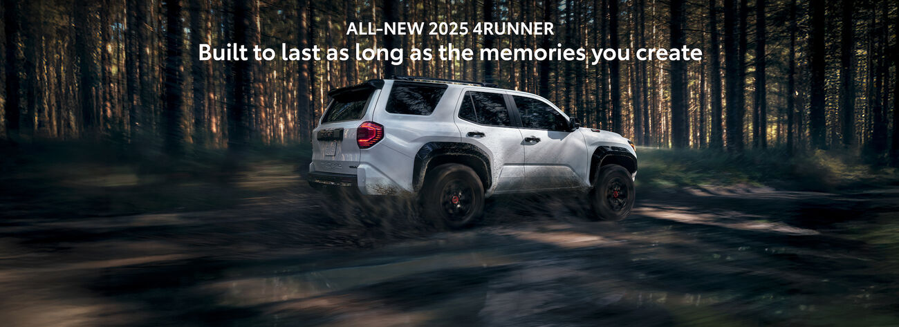 A local legend returns. Explore the all-new 2025 4Runner.