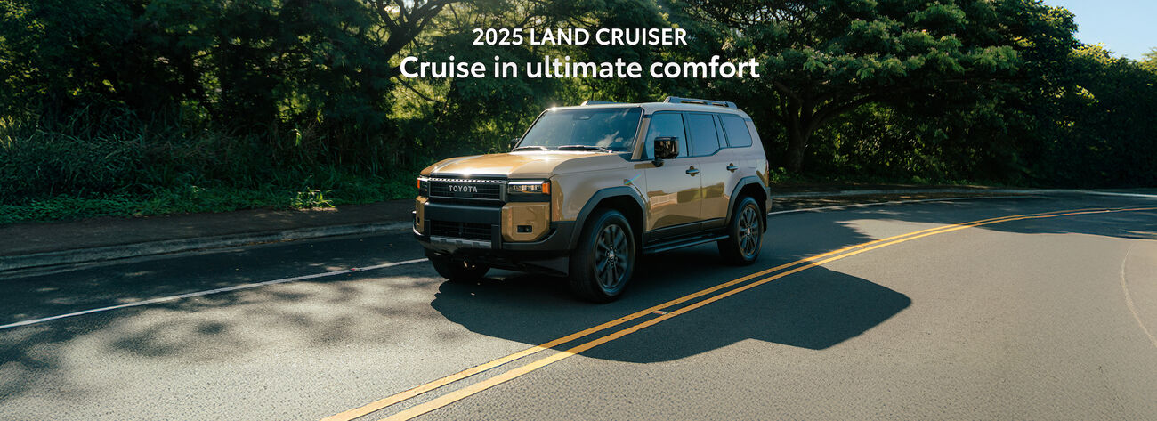 Create your lasting legacy with the 2025 Toyota Land Cruiser.