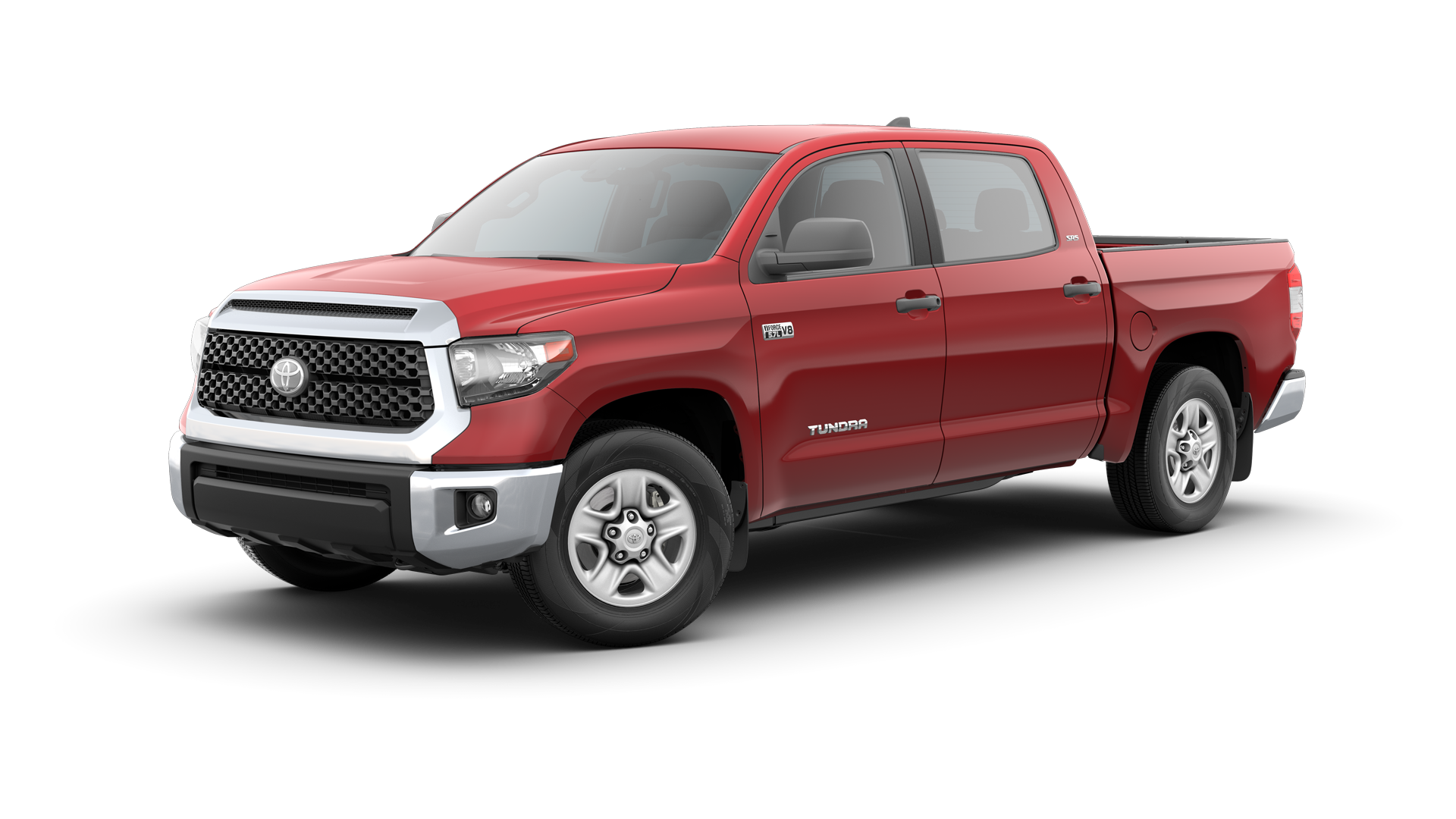 2021 Toyota Tundra in Barcelona Red Metallic.