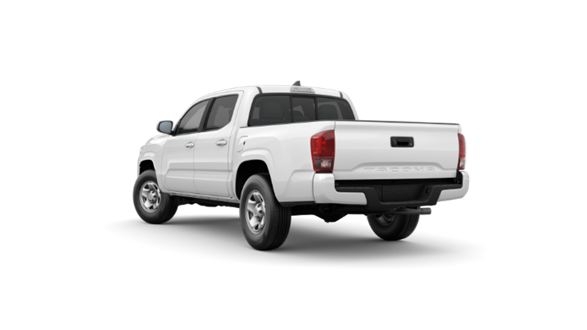 2021 Toyota Tacoma in Super White.