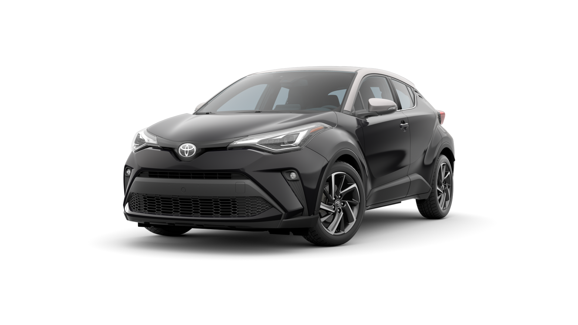 2021 Toyota C-HR in Black Sand Pearl/Knockout Met. Roof.