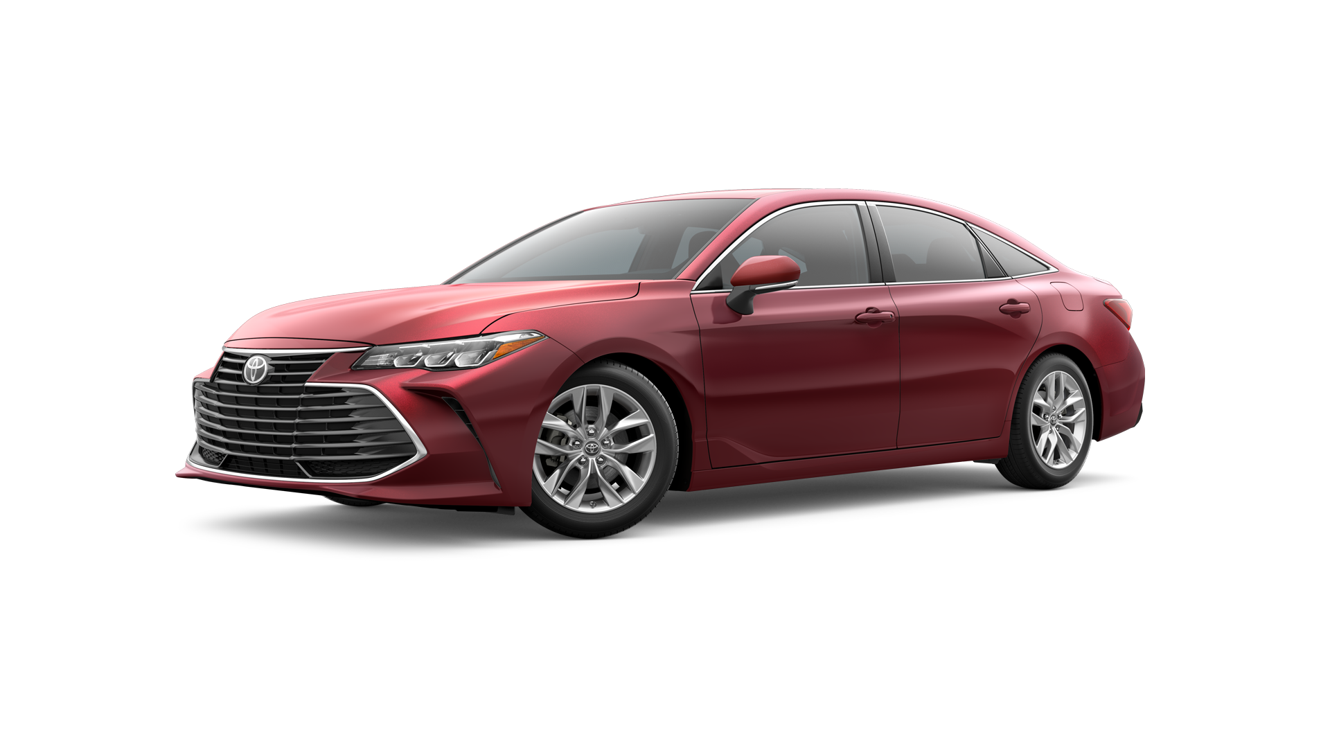 2022 Toyota Avalon in Ruby Flare Pearl.