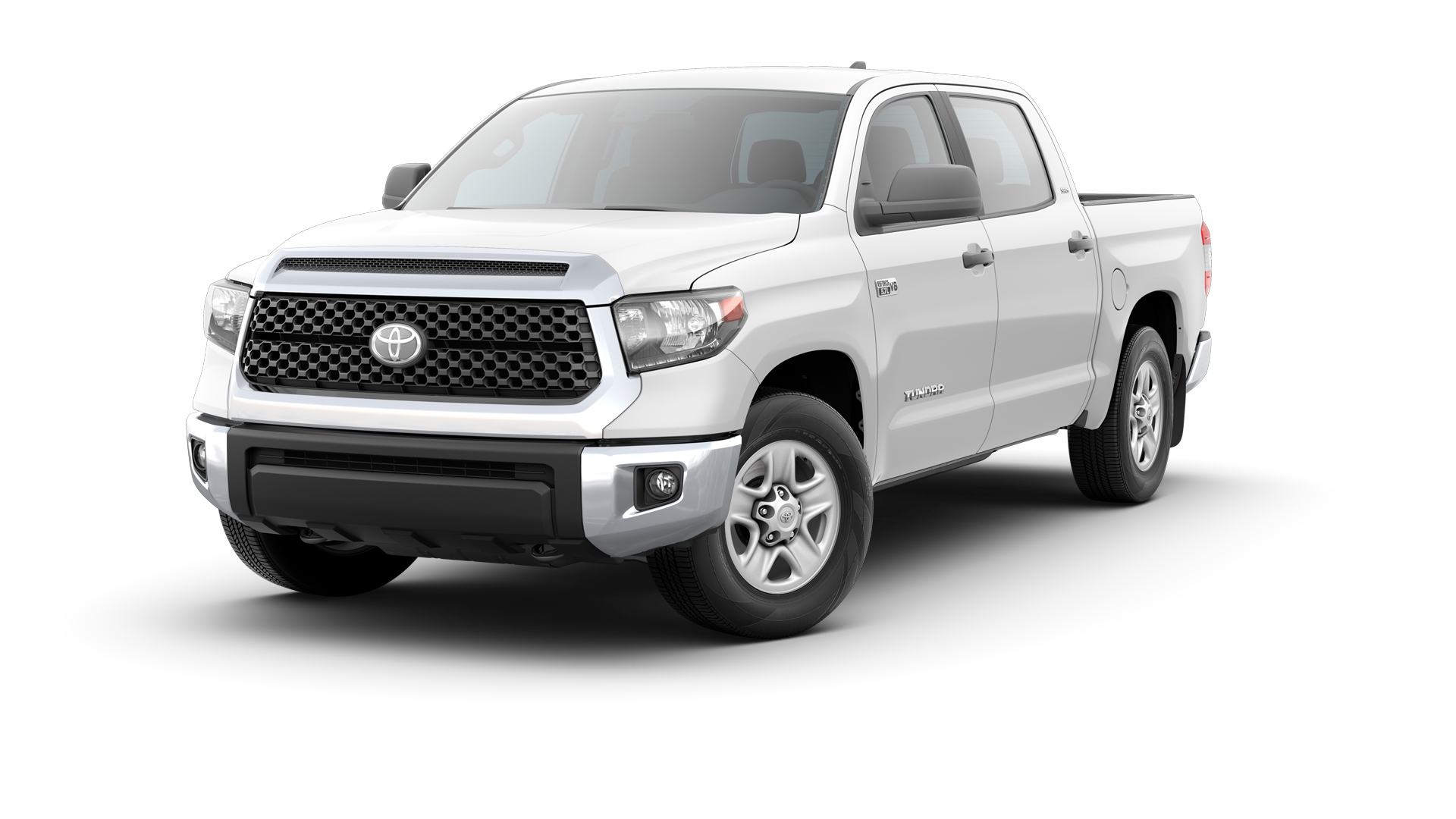 2021 Toyota Tundra in Super White.