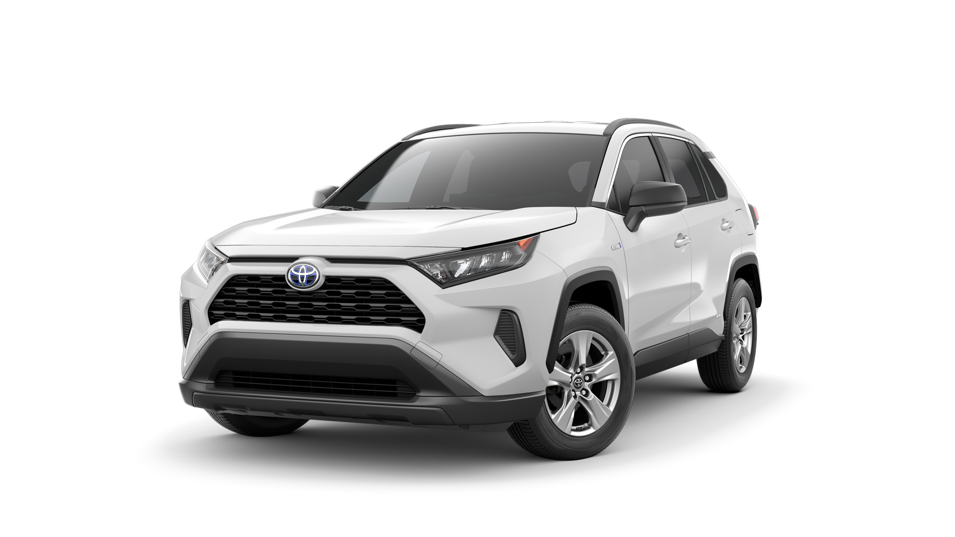 2021 Toyota RAV4 in Super White.