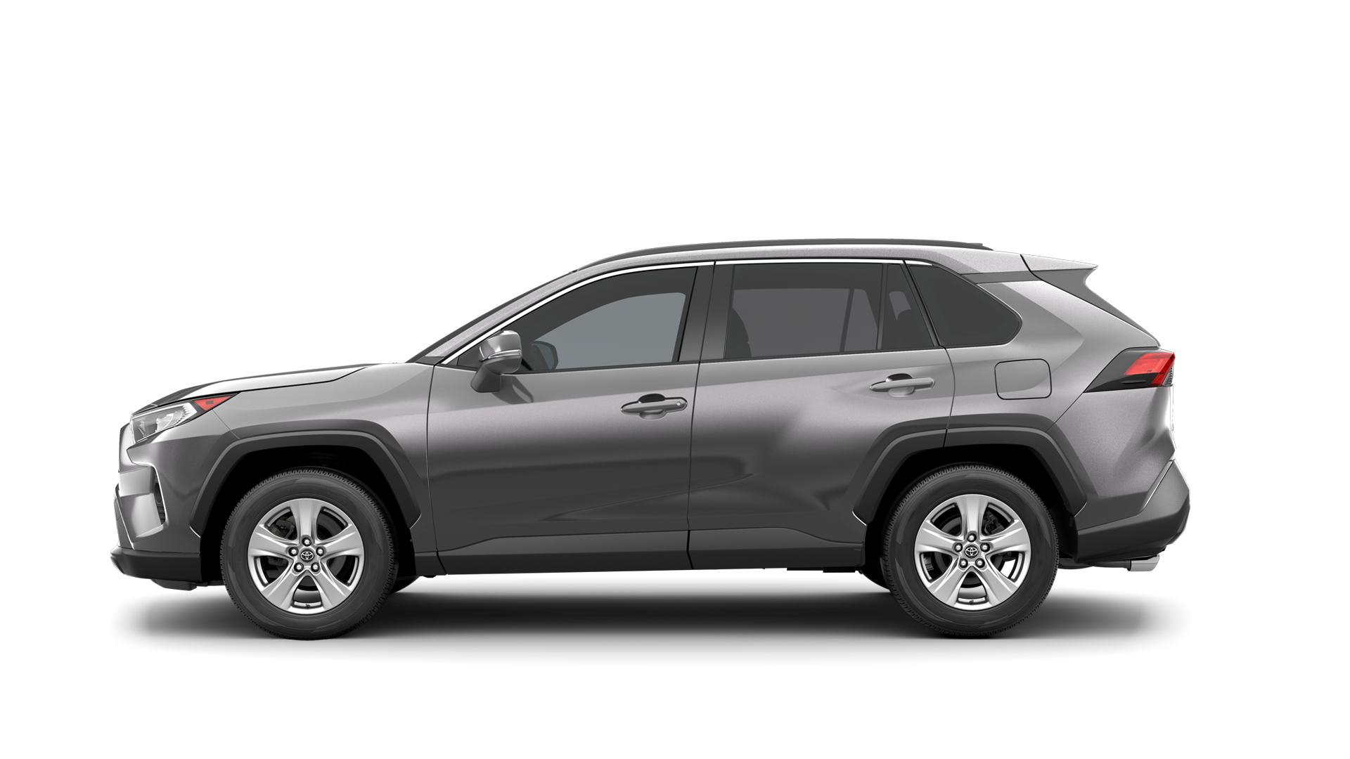 2021 Toyota RAV4 in Magnetic Gray Metallic.
