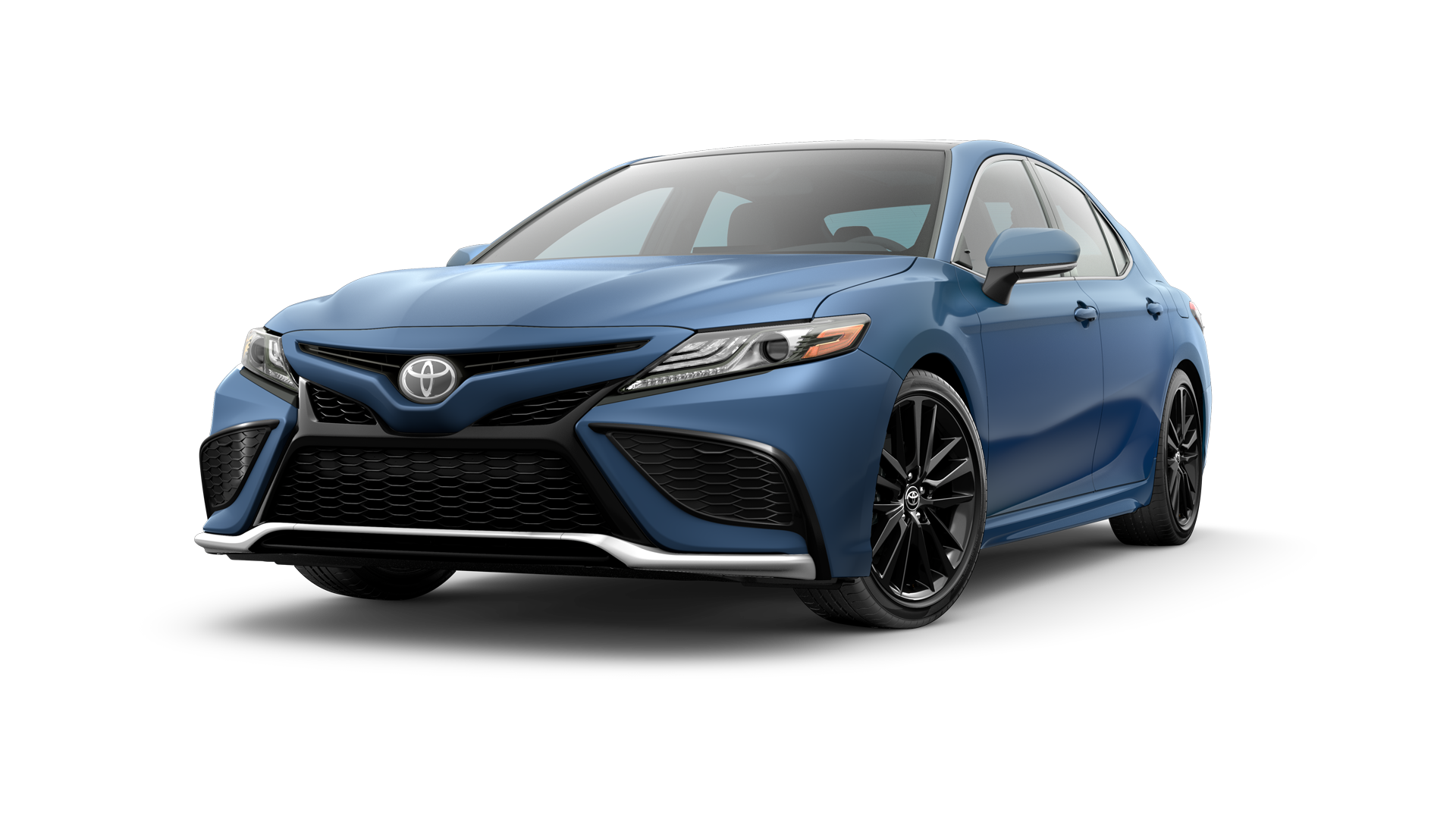 2024 Toyota Camry in Cavalry Blue.
