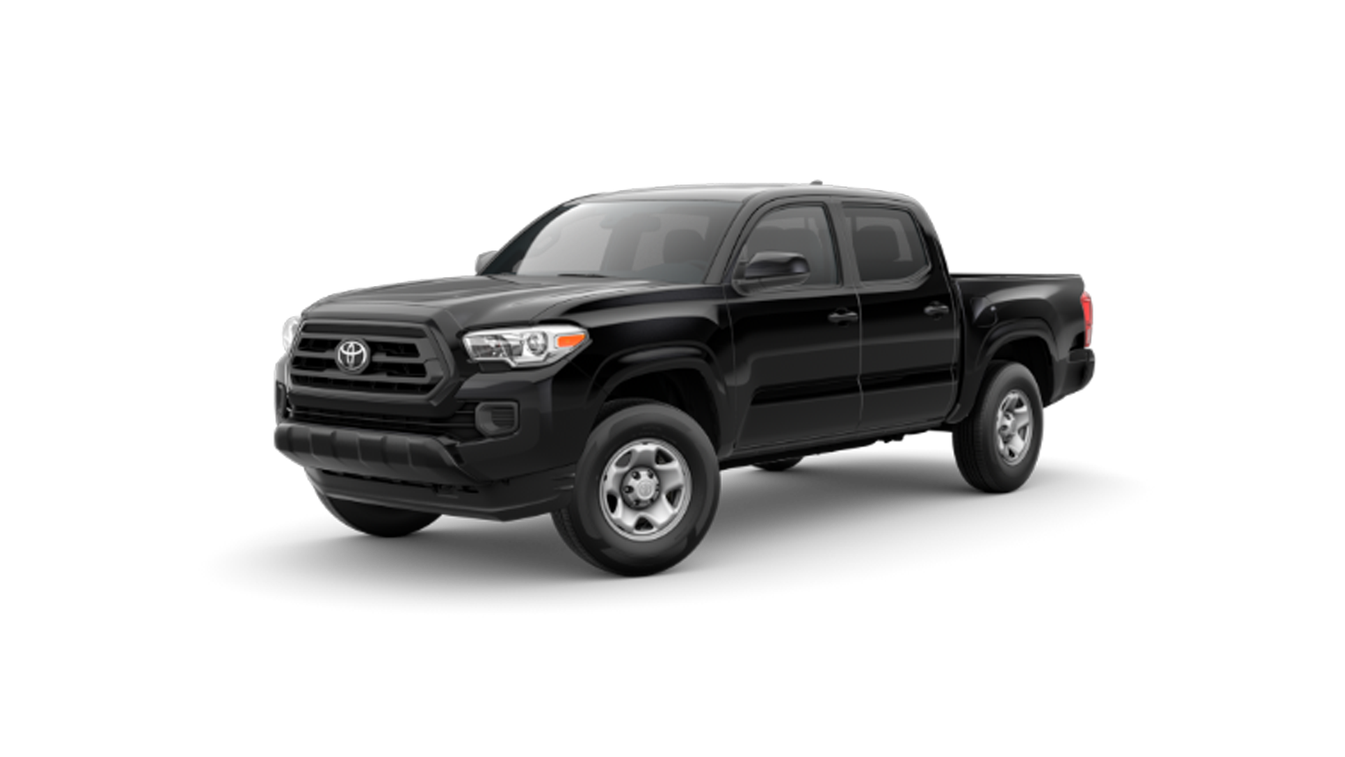 2021 Toyota Tacoma in Midnight Black Metallic.