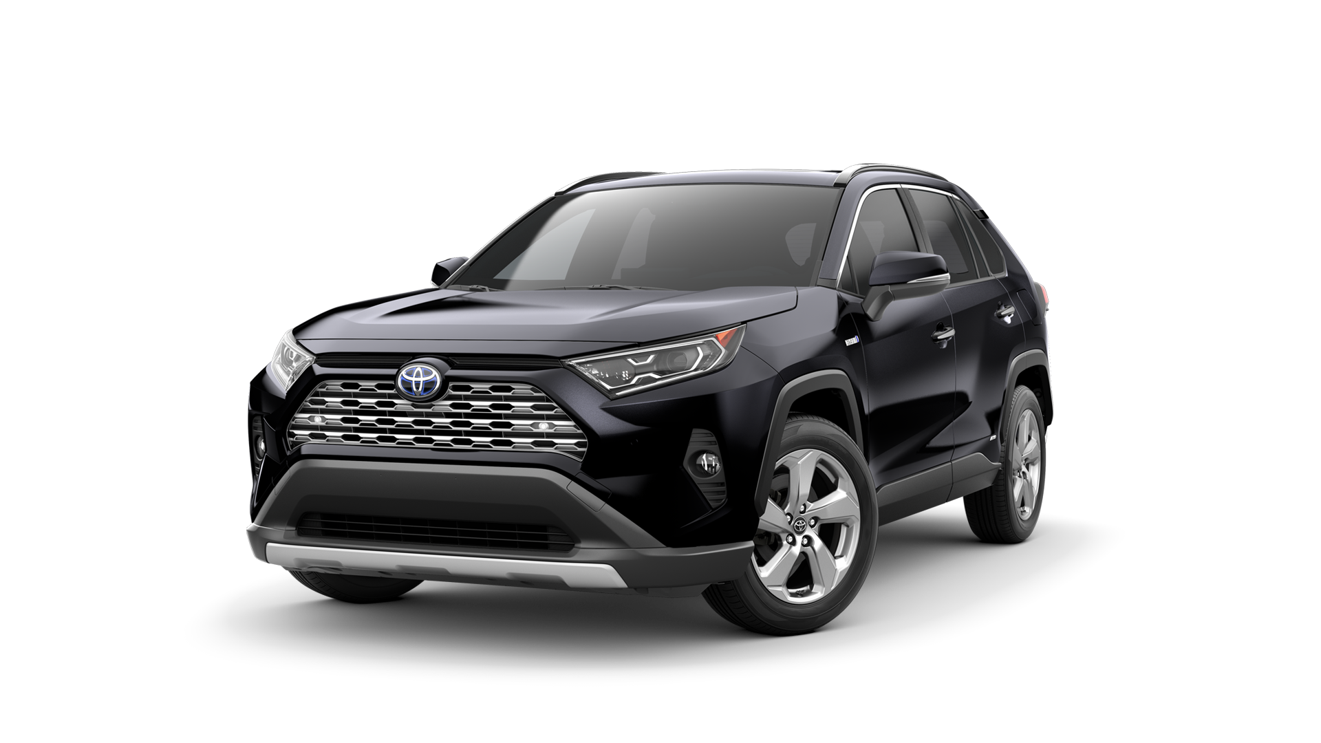 2021 Toyota RAV4 in Midnight Black Metallic.