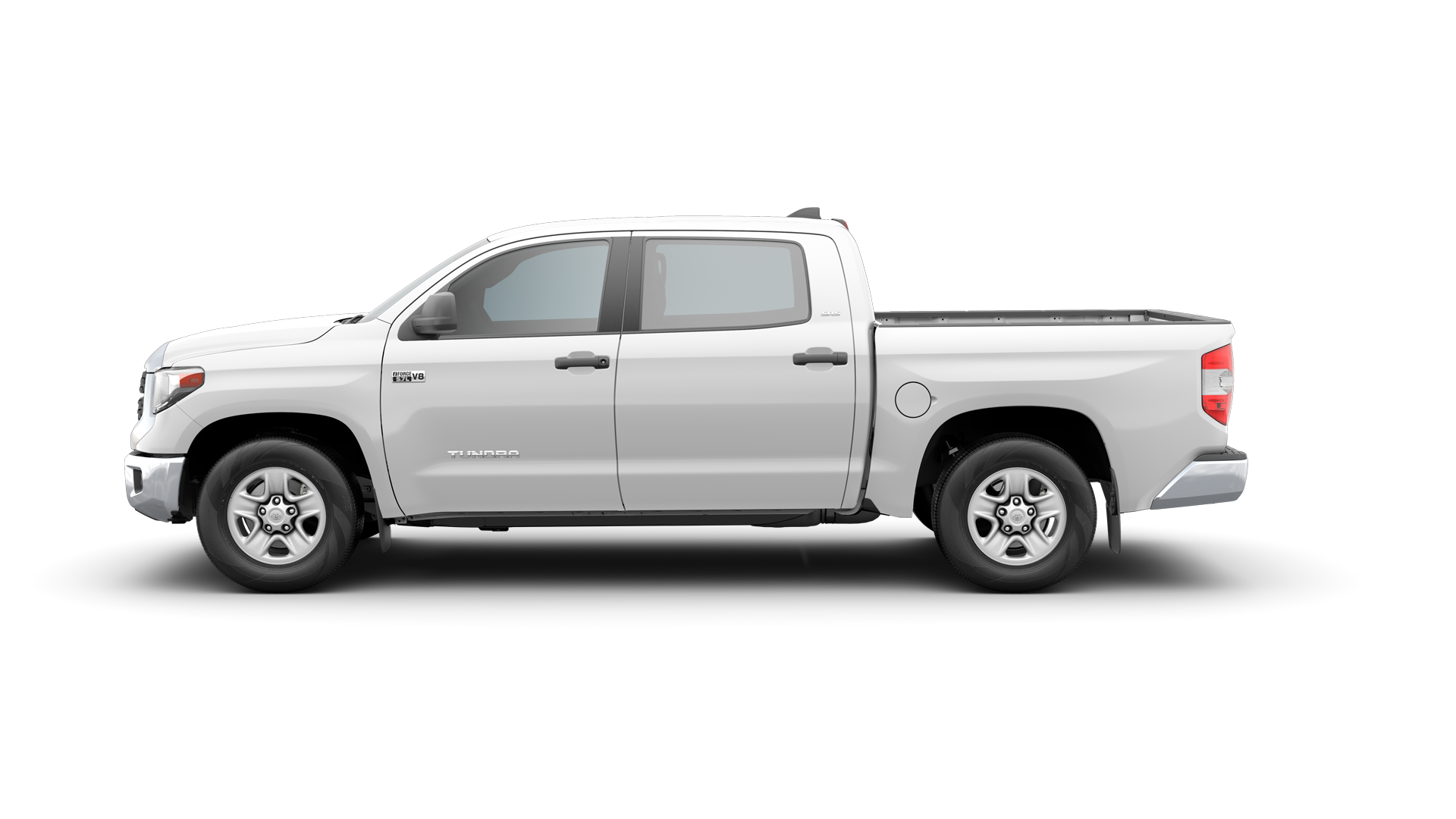 2021 Toyota Tundra in Super White.