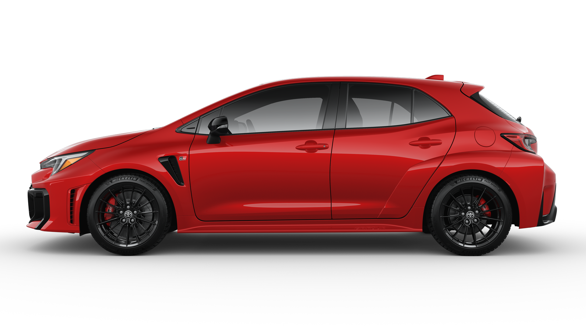 Three-sixty image of 2025 GR Corolla in Supersonic Red*