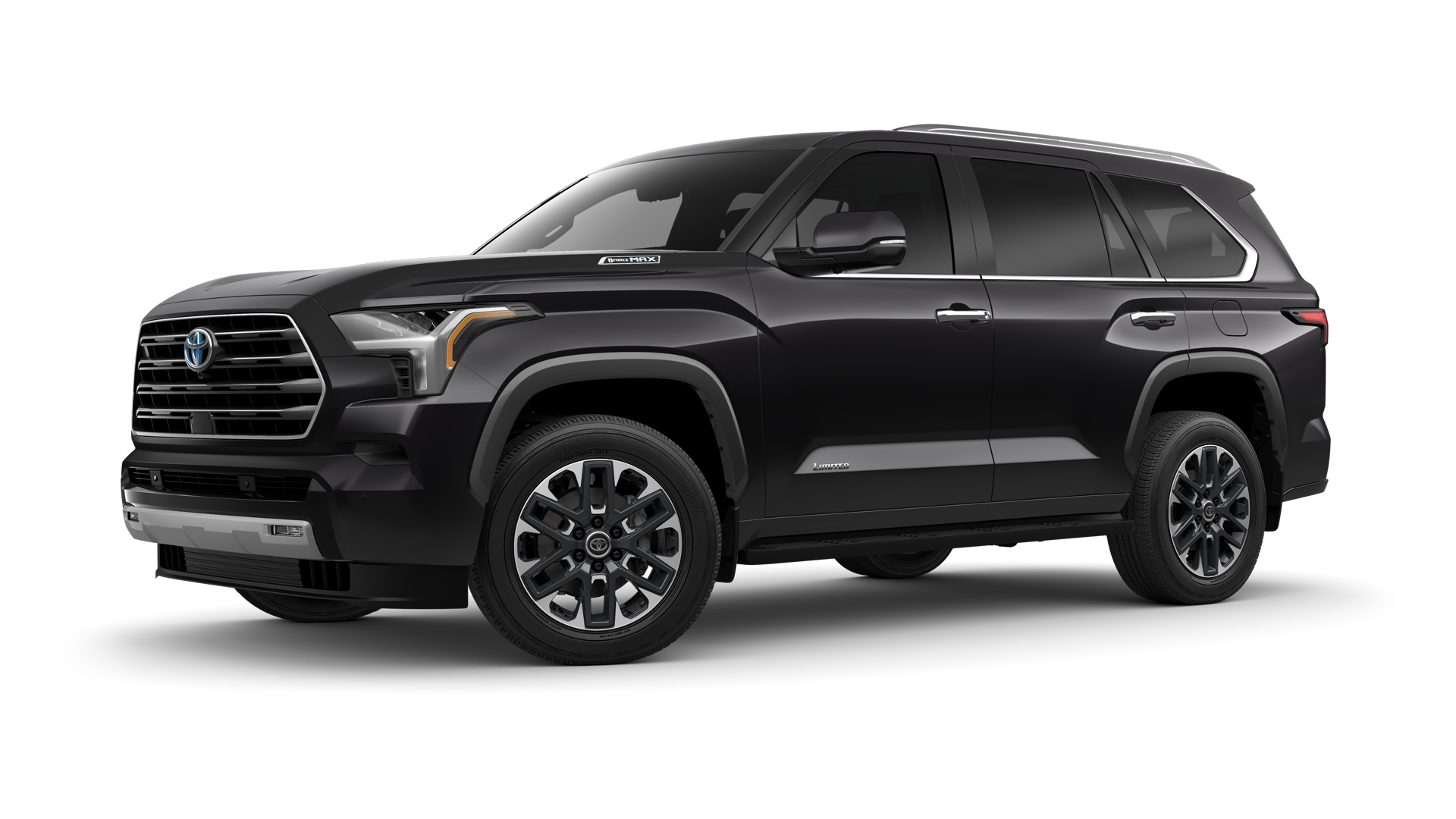 2023 Toyota Sequoia in Midnight Black Metallic.