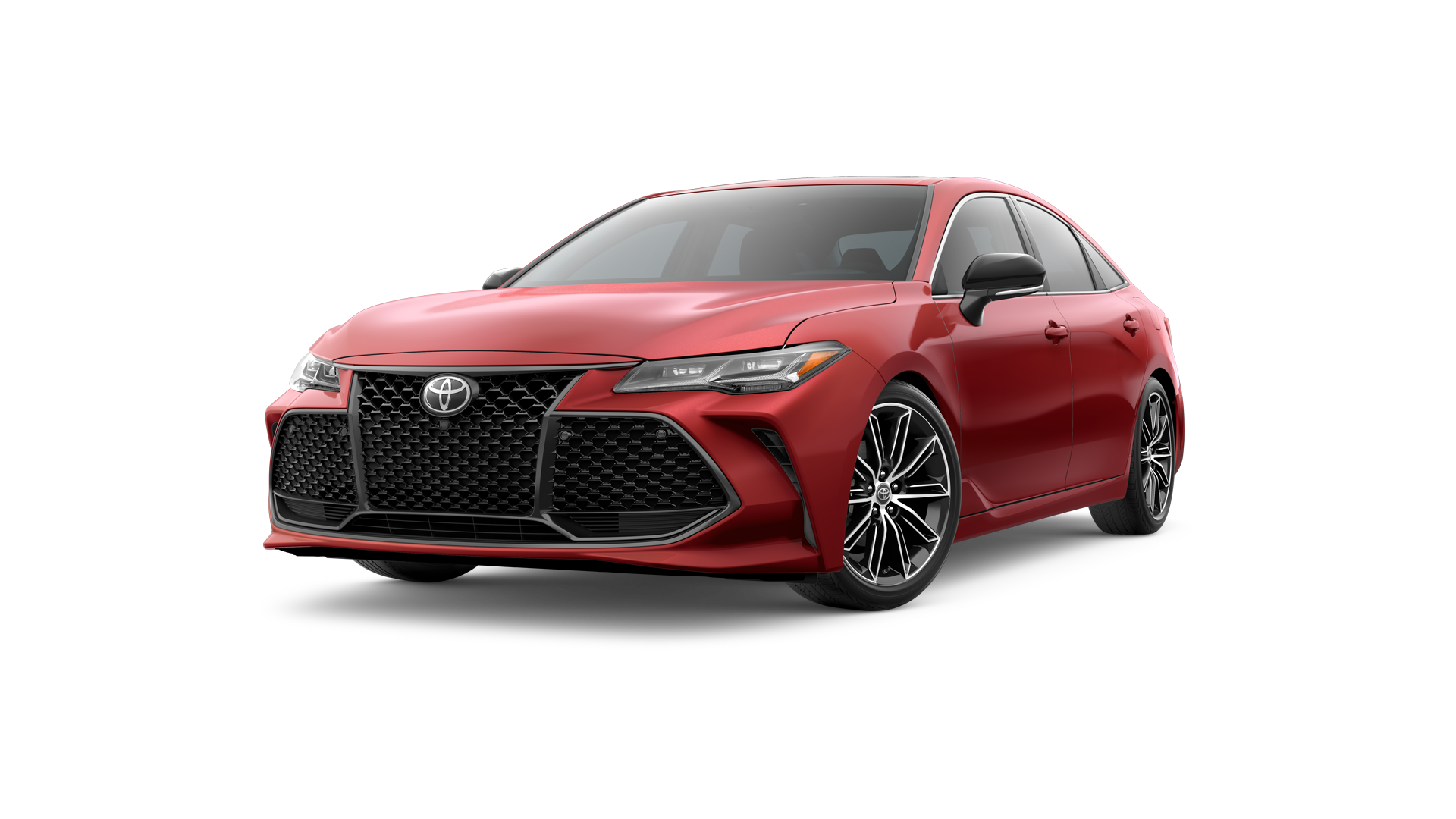 2021 Toyota Avalon in Supersonic Red.