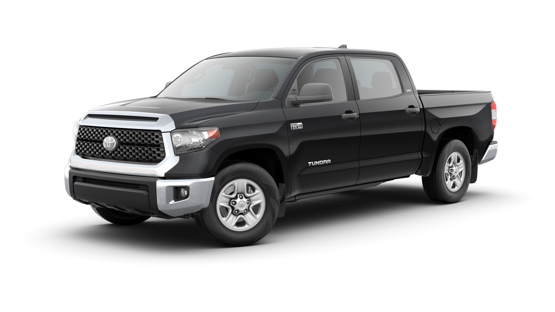 2021 Toyota Tundra in Midnight Black Metallic.