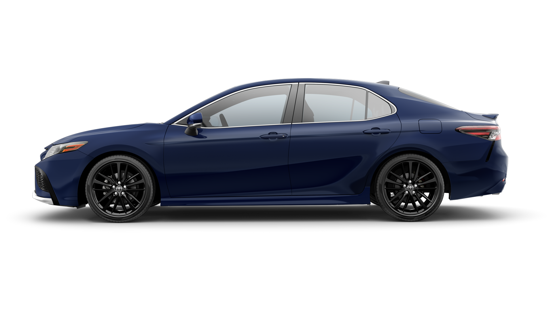 2023 Toyota Camry in Reservoir Blue.