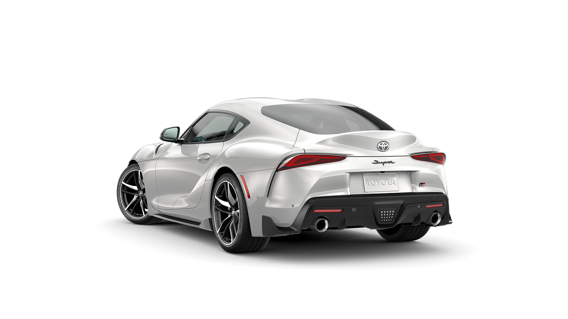 2021 Toyota Supra in Absolute Zero.