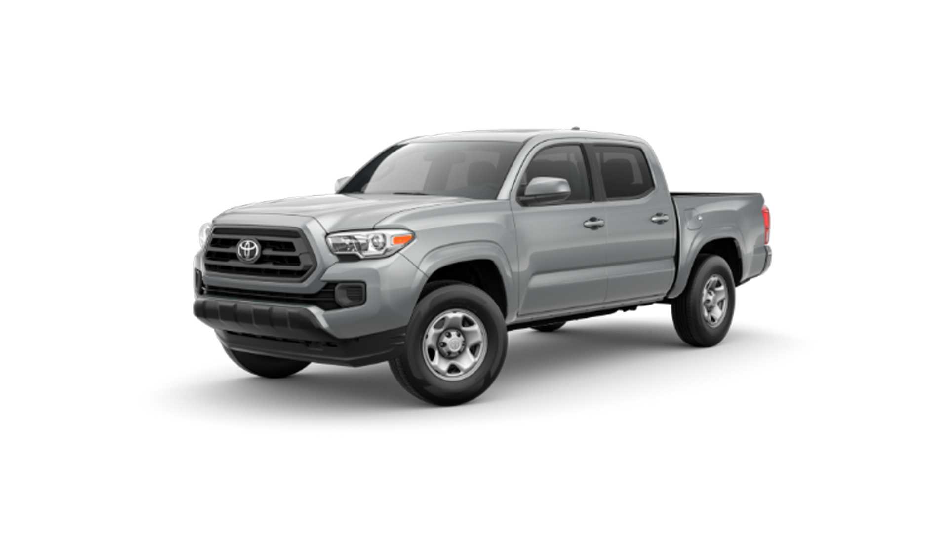 2021 Toyota Tacoma in Silver Sky Metallic.