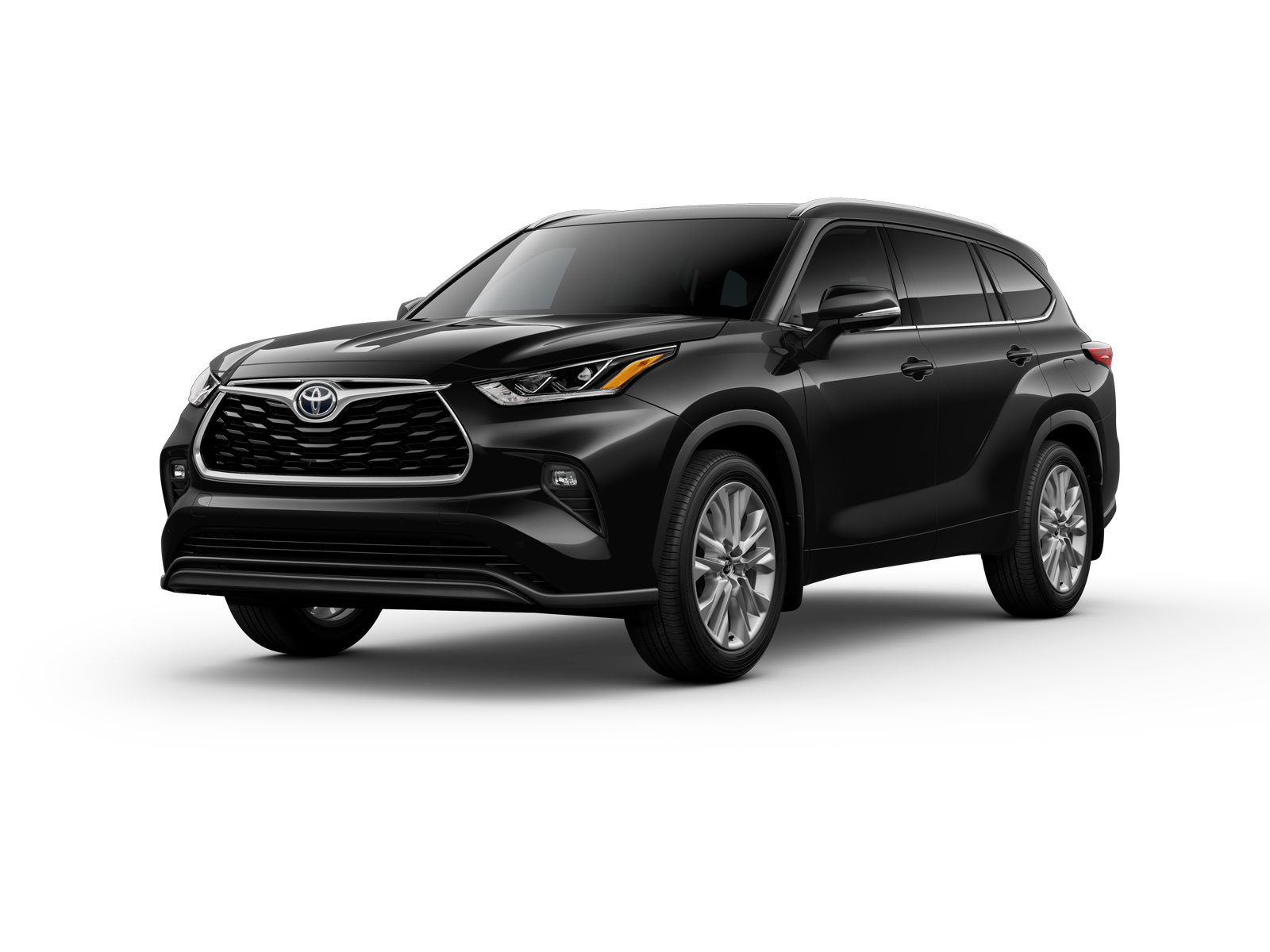 Three-sixty image of 2026 Highlander in Midnight Black Metallic