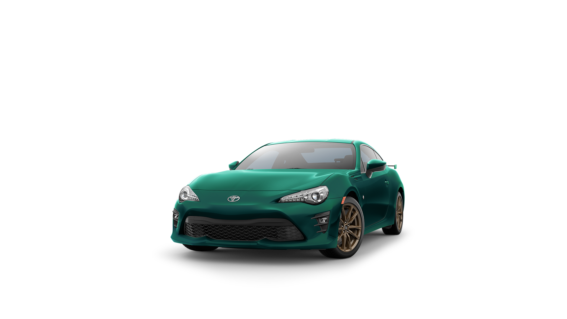 2020 Toyota 86 in Hakone Green.