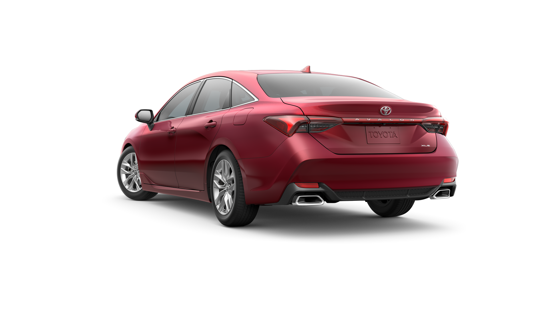 2022 Toyota Avalon in Ruby Flare Pearl.