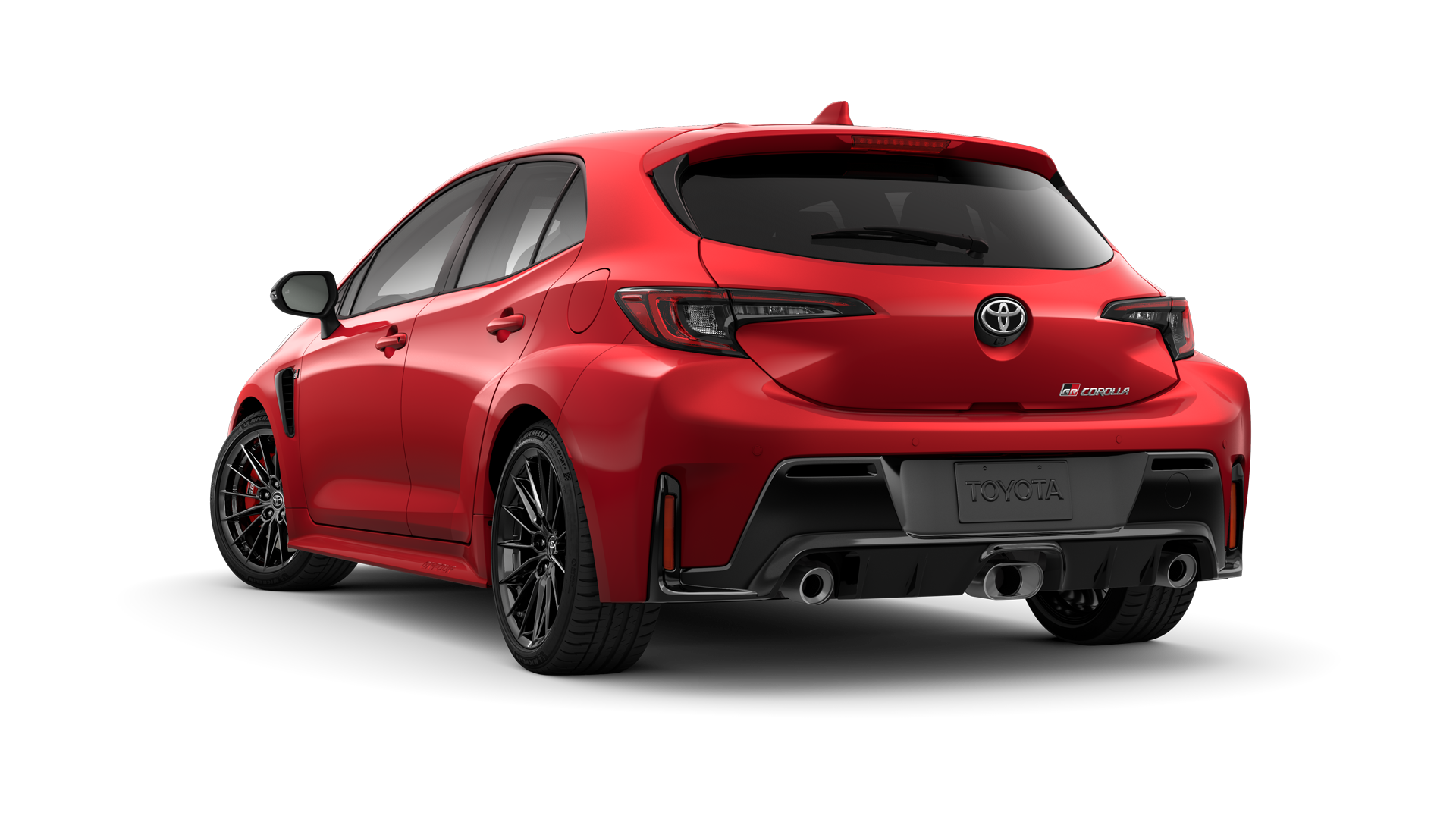 Three-sixty image of 2024 GR Corolla in Supersonic Red*