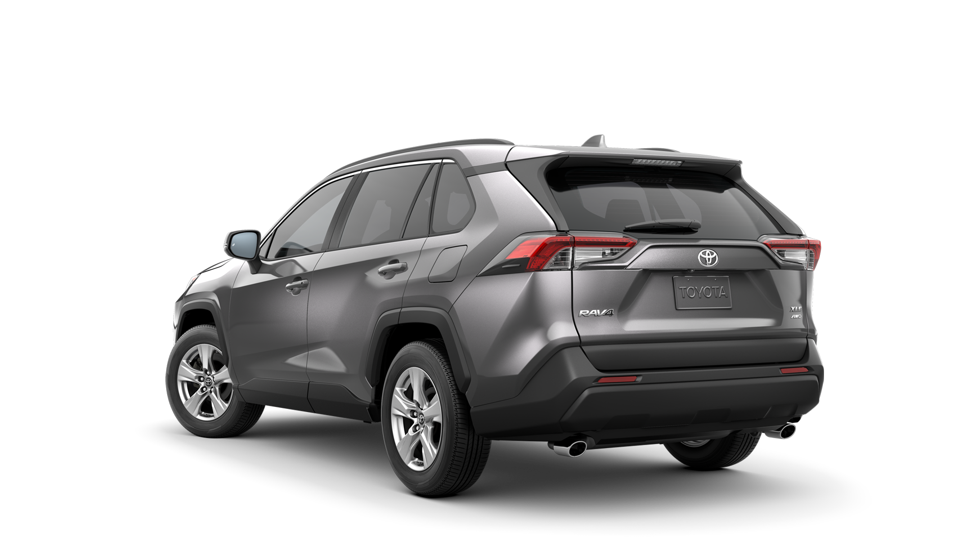 2021 Toyota RAV4 in Magnetic Gray Metallic.