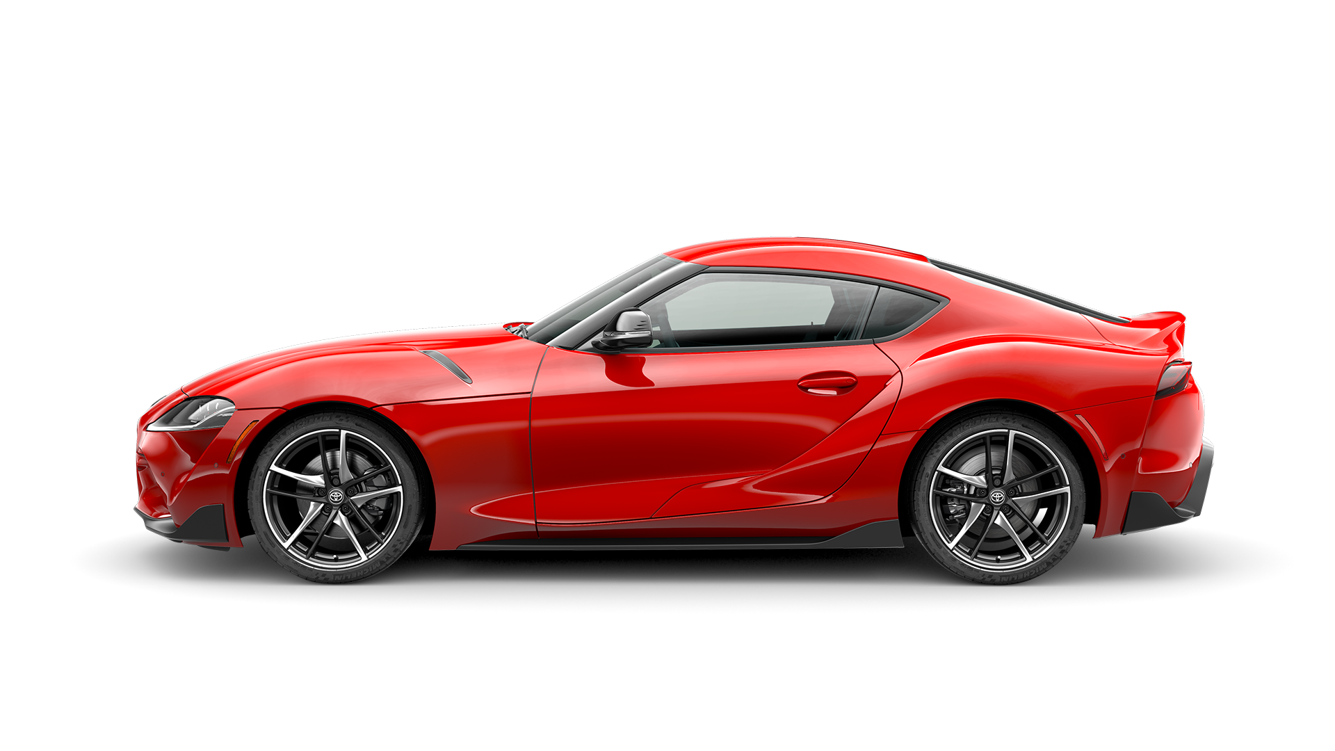 2021 Toyota Supra in Renaissance Red 2.0.