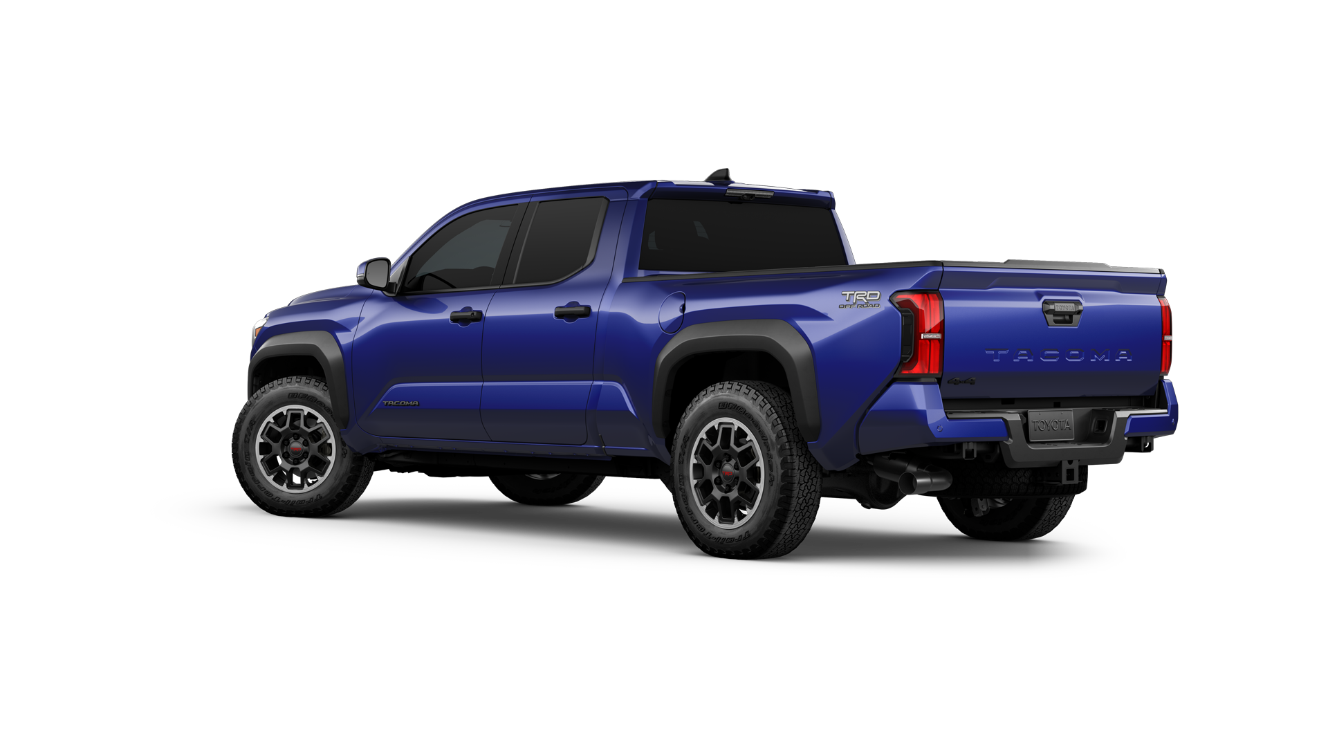 2024 Toyota Tacoma in Blue Crush Metallic.