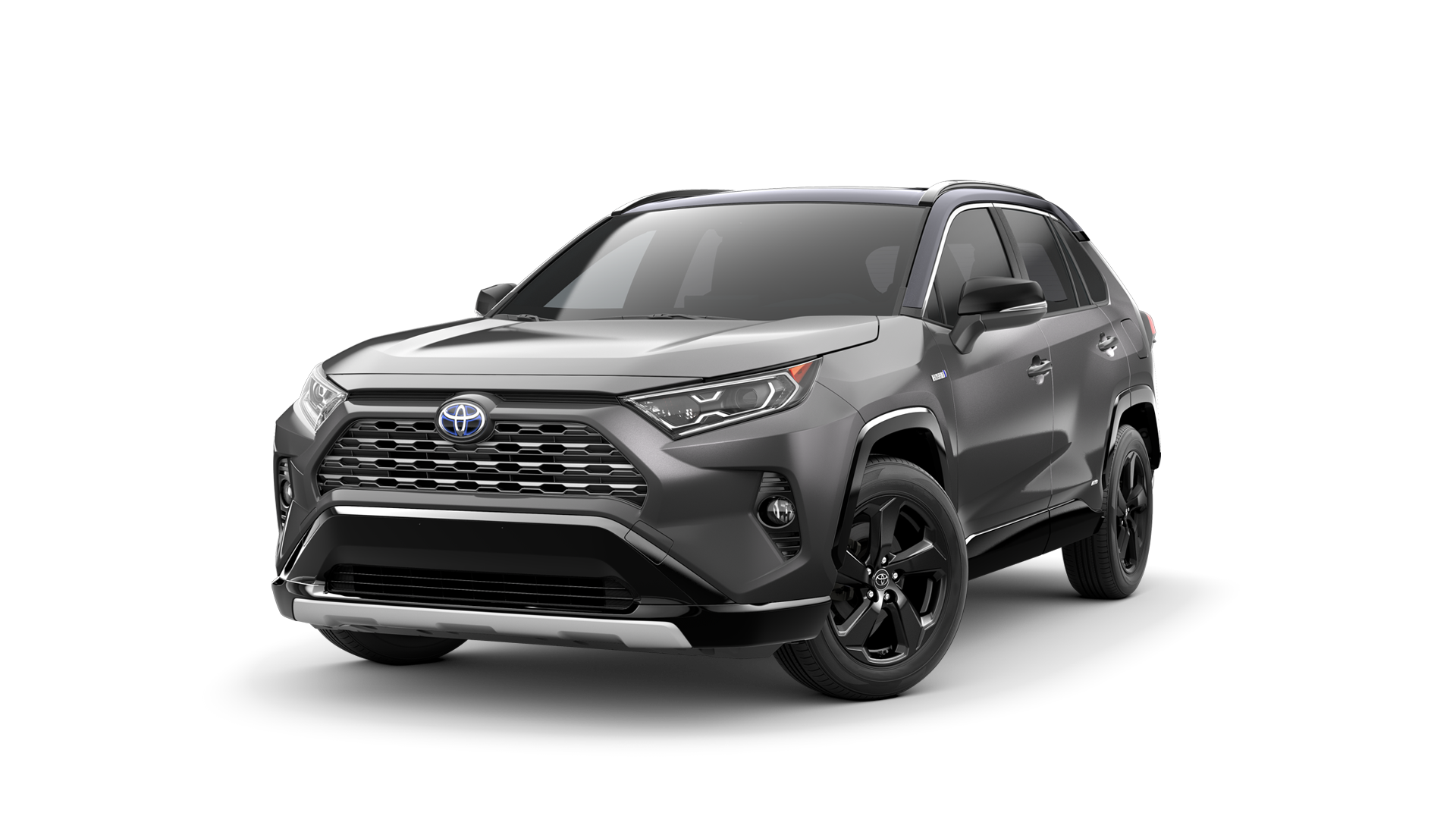 2021 Toyota RAV4 in Magnetic Gray Metallic/Midnight Black Metallic Roof.