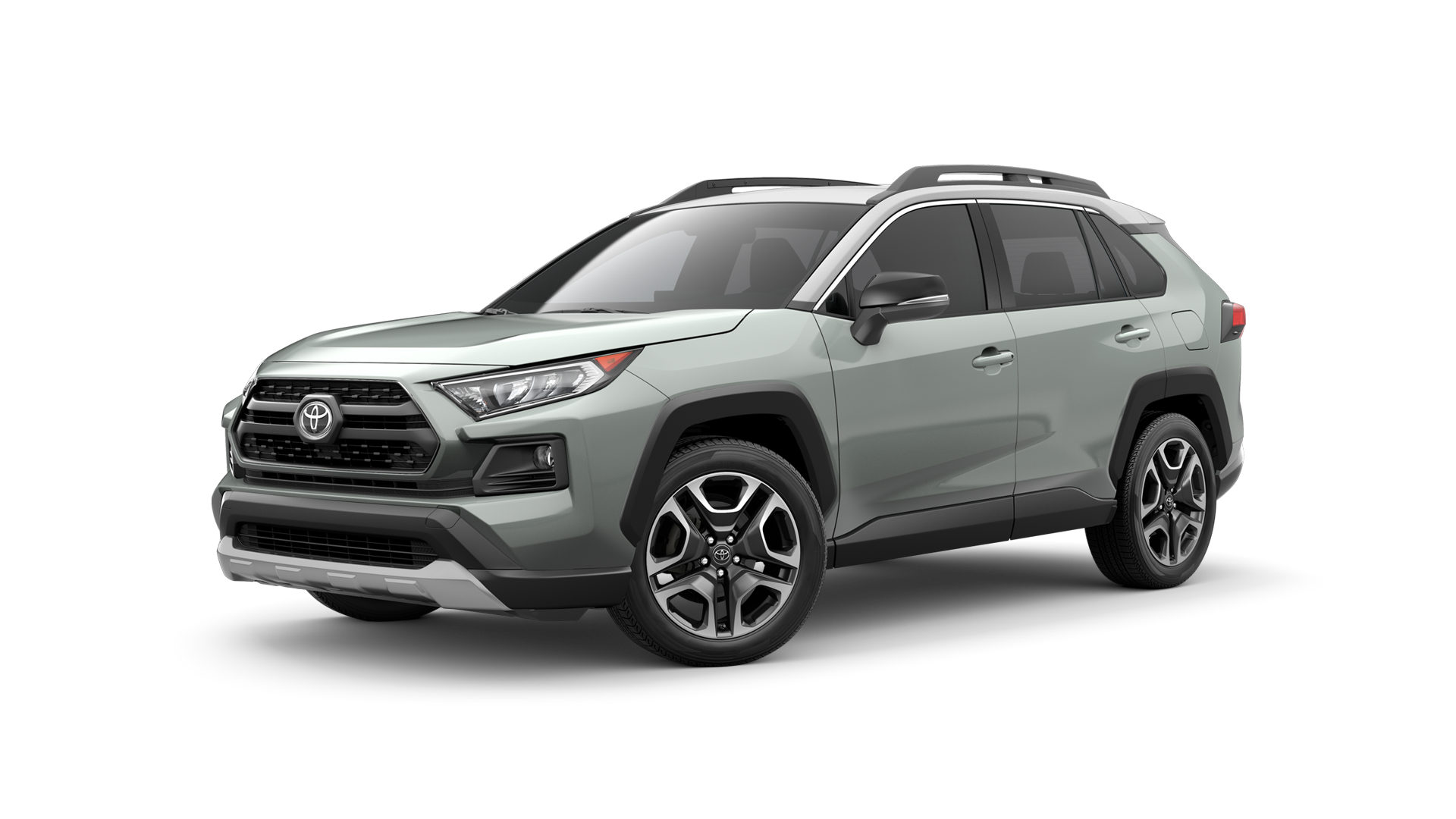2021 Toyota RAV4 in Lunar Rock/Ice Edge Roof.