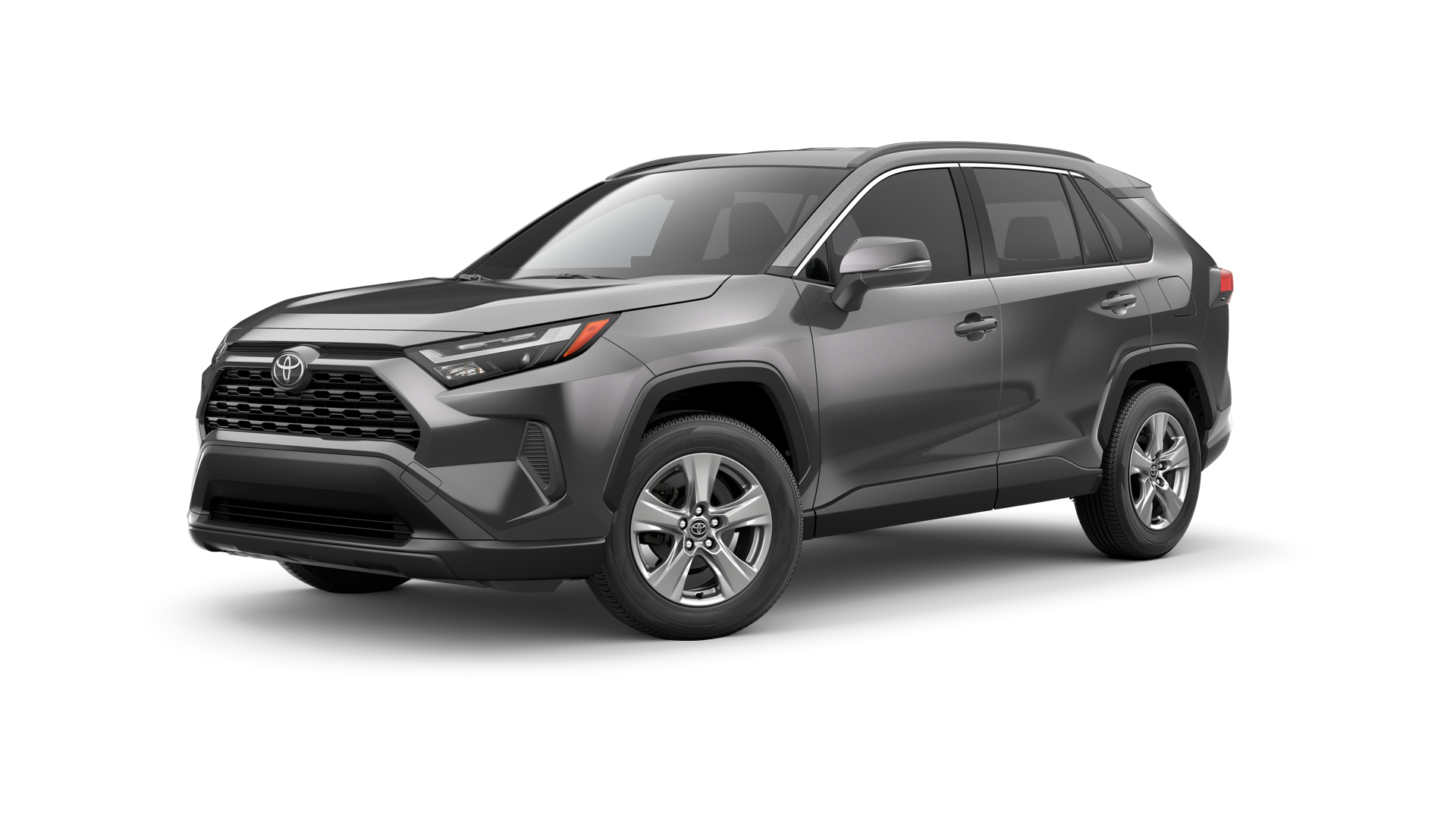 2022 Toyota RAV4 in Magnetic Gray Metallic.