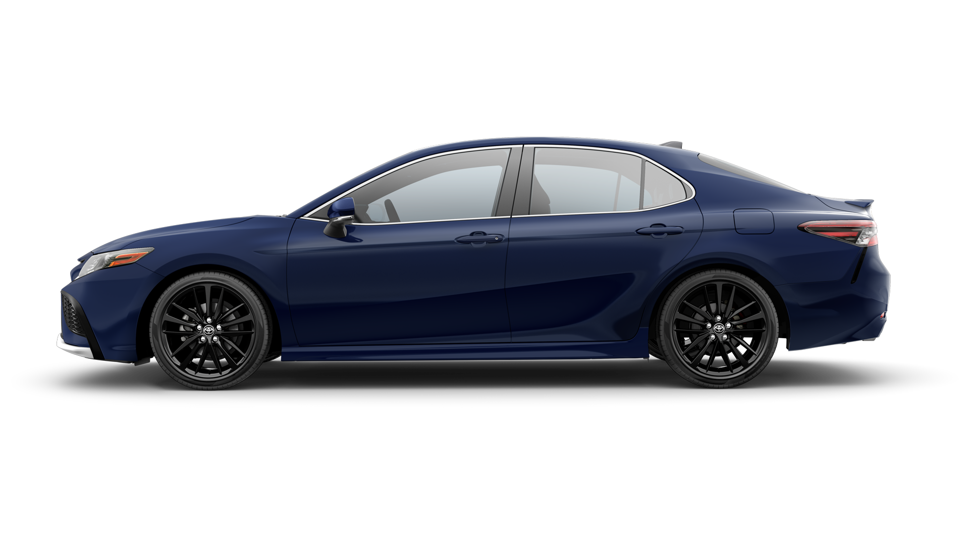 2024 Toyota Camry in Reservoir Blue.