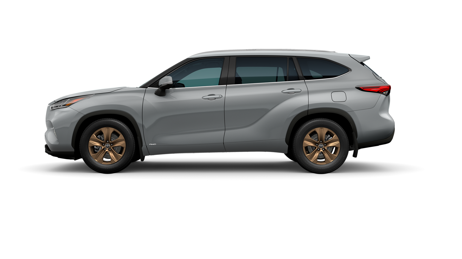 2022 Toyota Highlander in Cement.