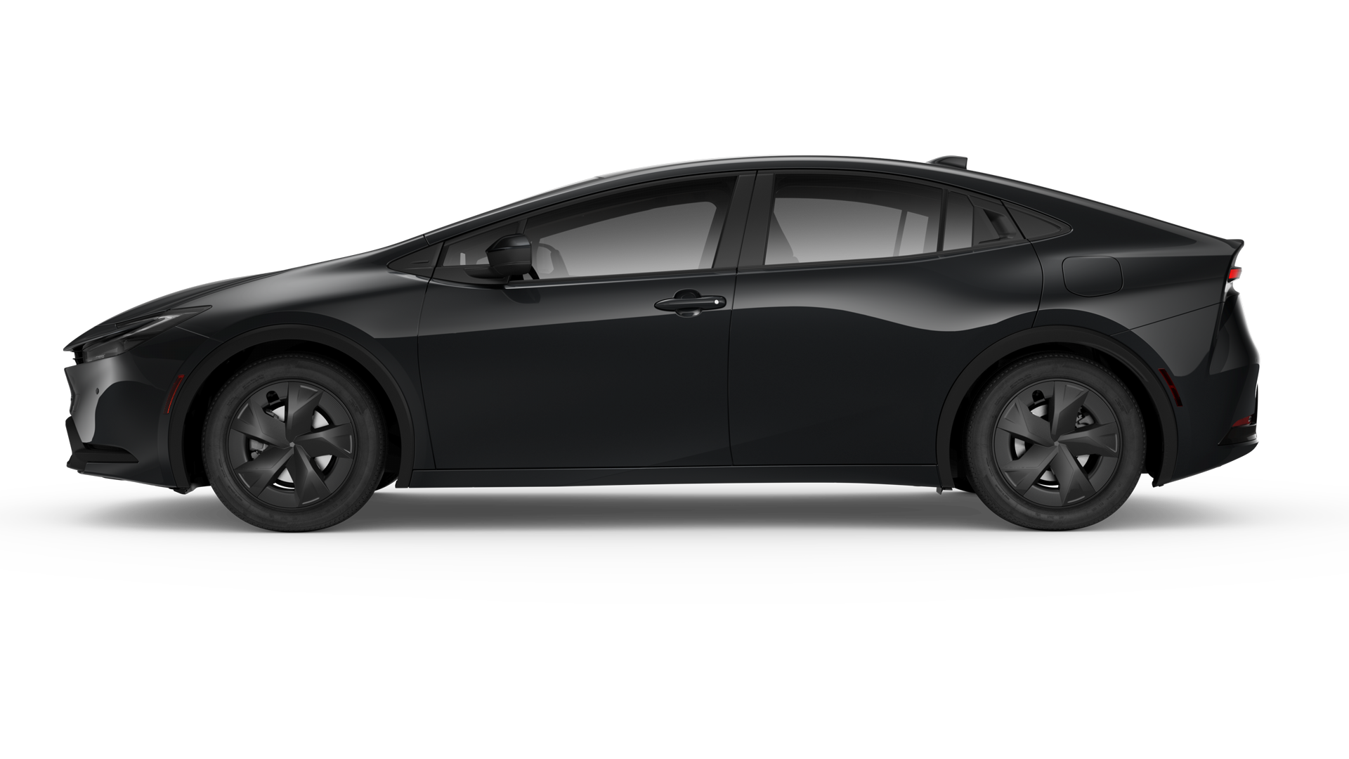 2024 Toyota Prius in Midnight Black Metallic.