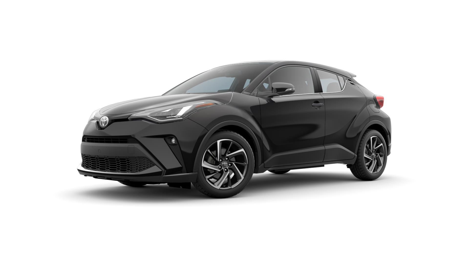 2022 Toyota C-HR in Black Sand Pearl.