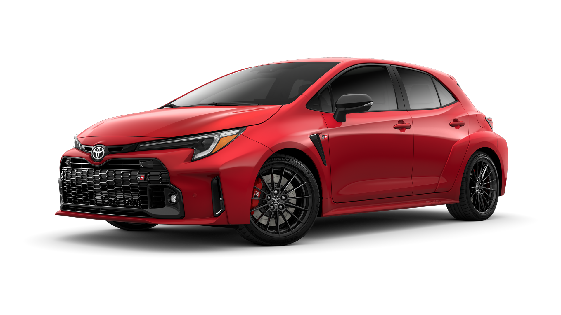 Three-sixty image of 2024 GR Corolla in Supersonic Red*