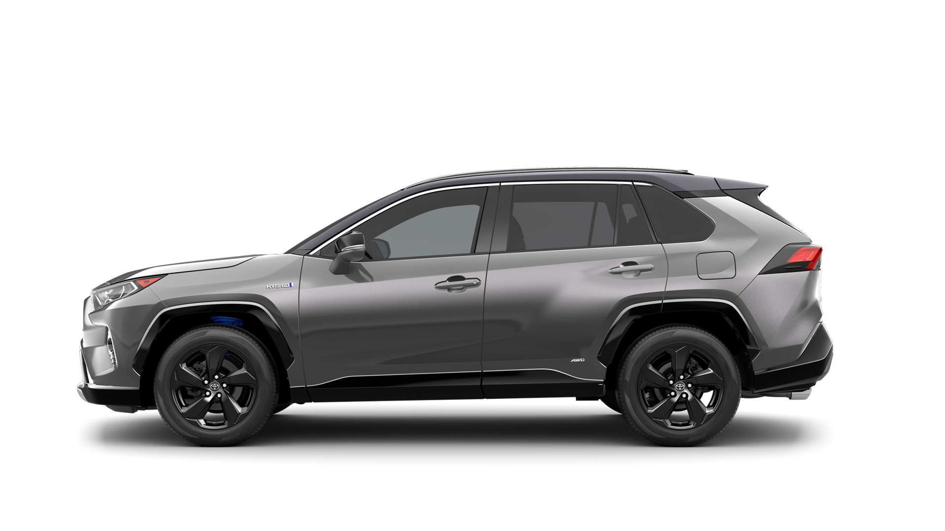 2021 Toyota RAV4 in Magnetic Gray Metallic/Midnight Black Metallic Roof.