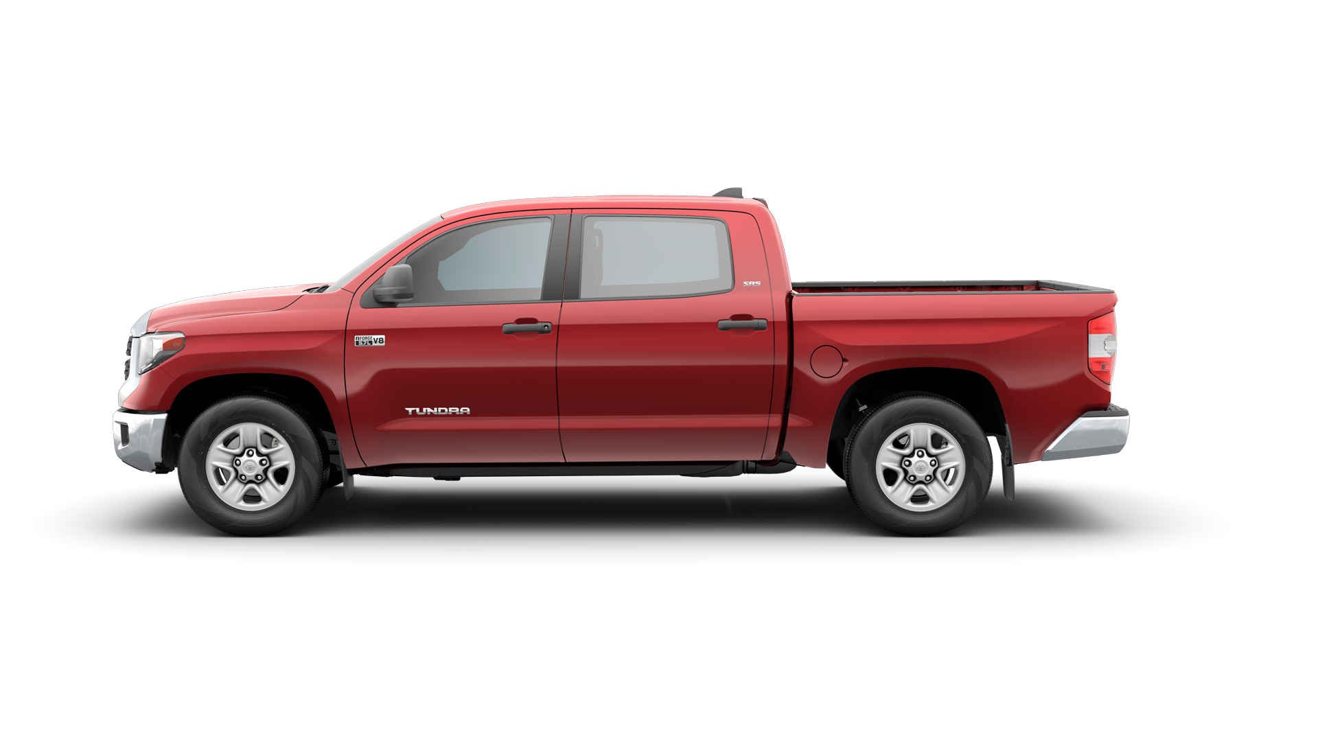 2021 Toyota Tundra in Barcelona Red Metallic.