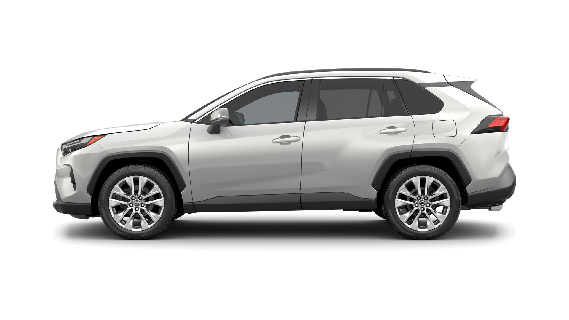 Hybrid Toyota LE in Blizzard Pearl.