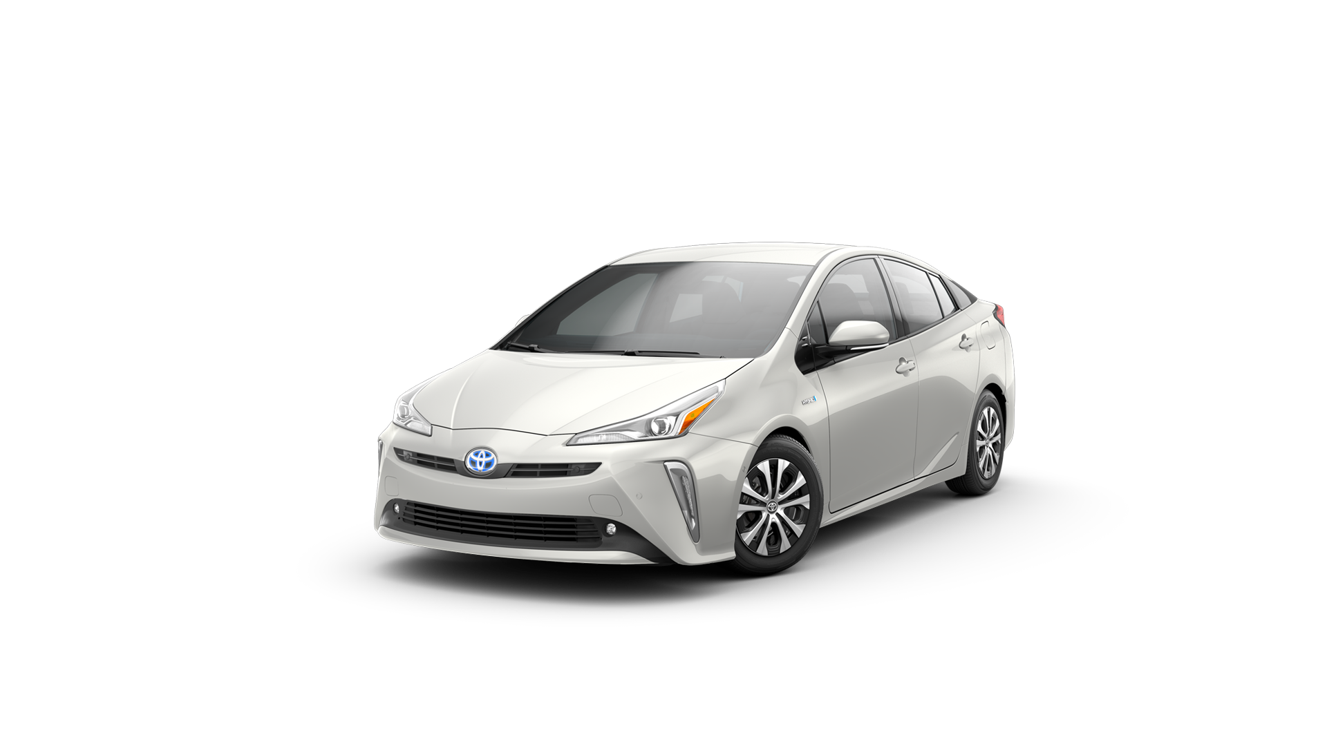 2021 Toyota Prius in Windchill Pearl.