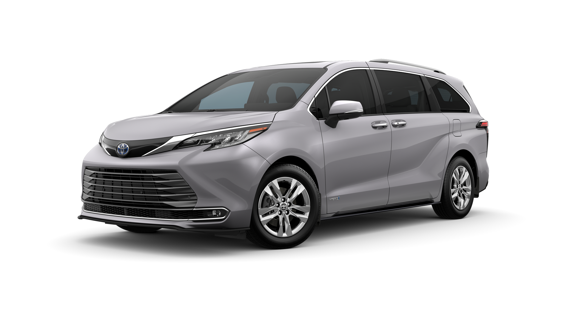 2021 Toyota Sienna in Celestial Silver Metallic.