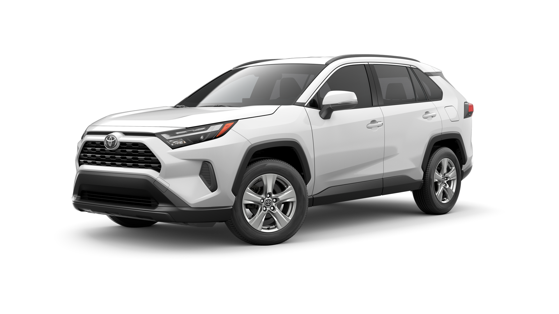 2022 Toyota RAV4 in Super White.